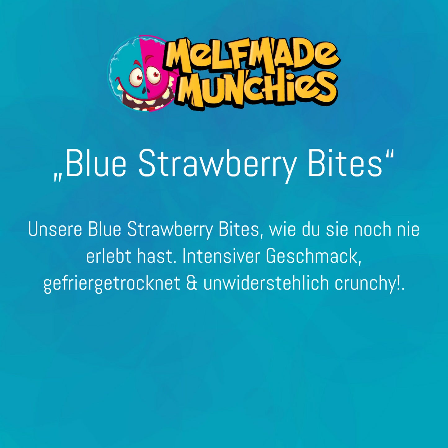 Blue Strawberry Bites