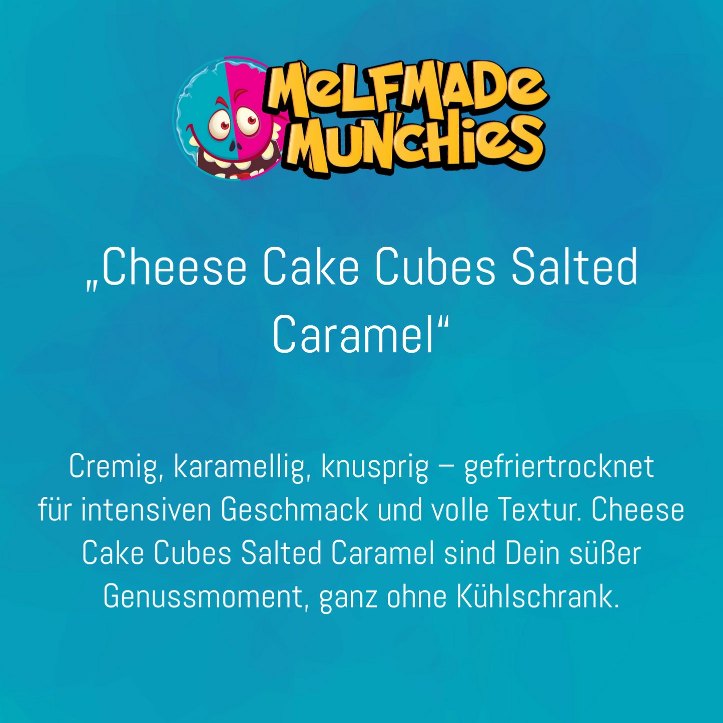 Cheese Cake Cubes Salted Caramel