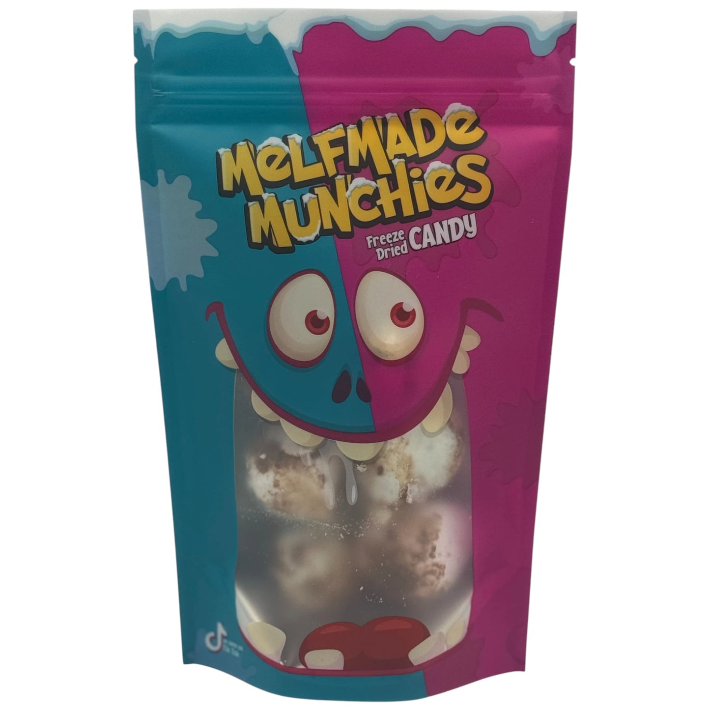 Melty Mood Mellow – Tüte mit gefriergetrockneten Süßigkeiten von Melfmade Munchies aus Hamburg