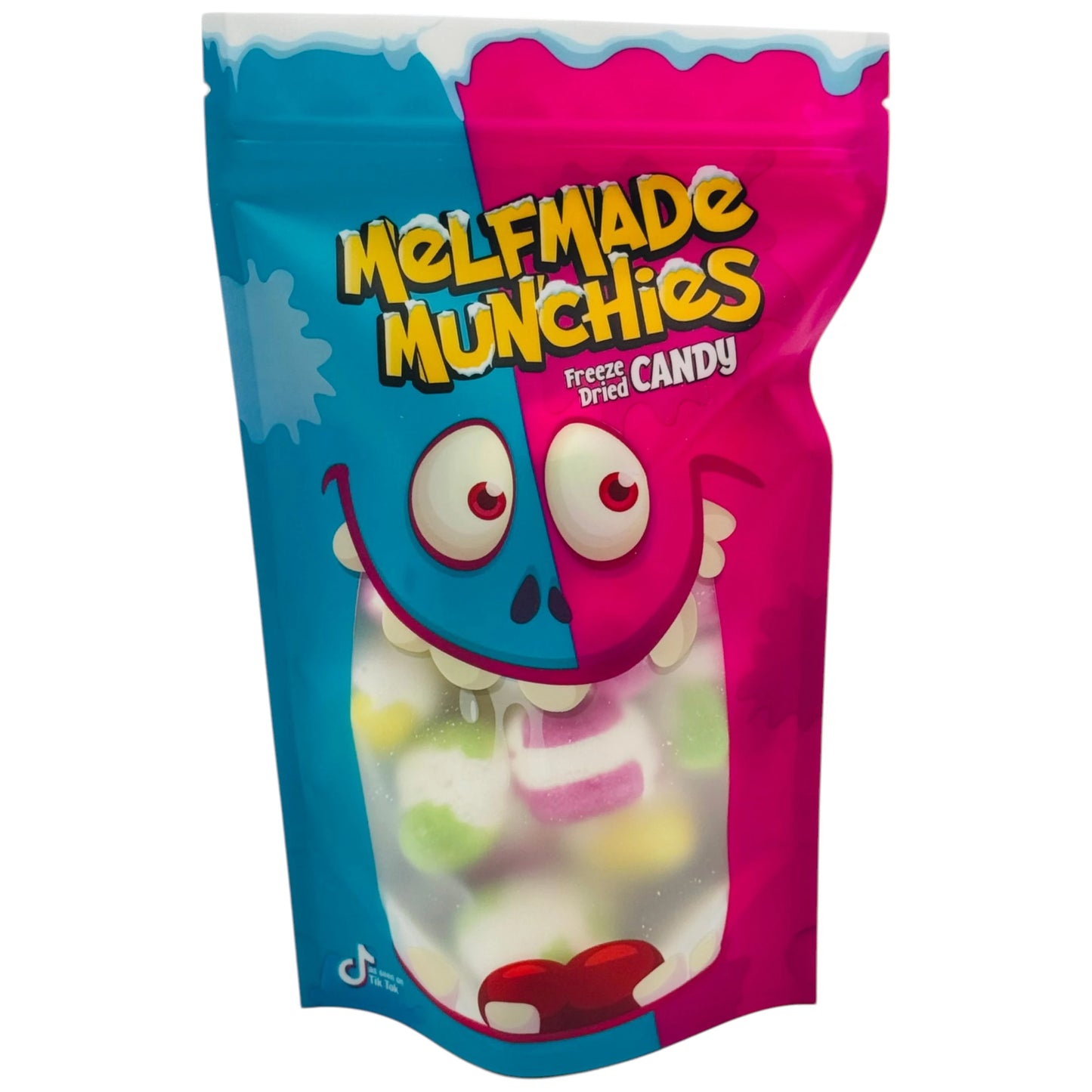 Mamas Macher Sour Break – Tüte mit gefriergetrockneten Süßigkeiten von Melfmade Munchies aus Hamburg
