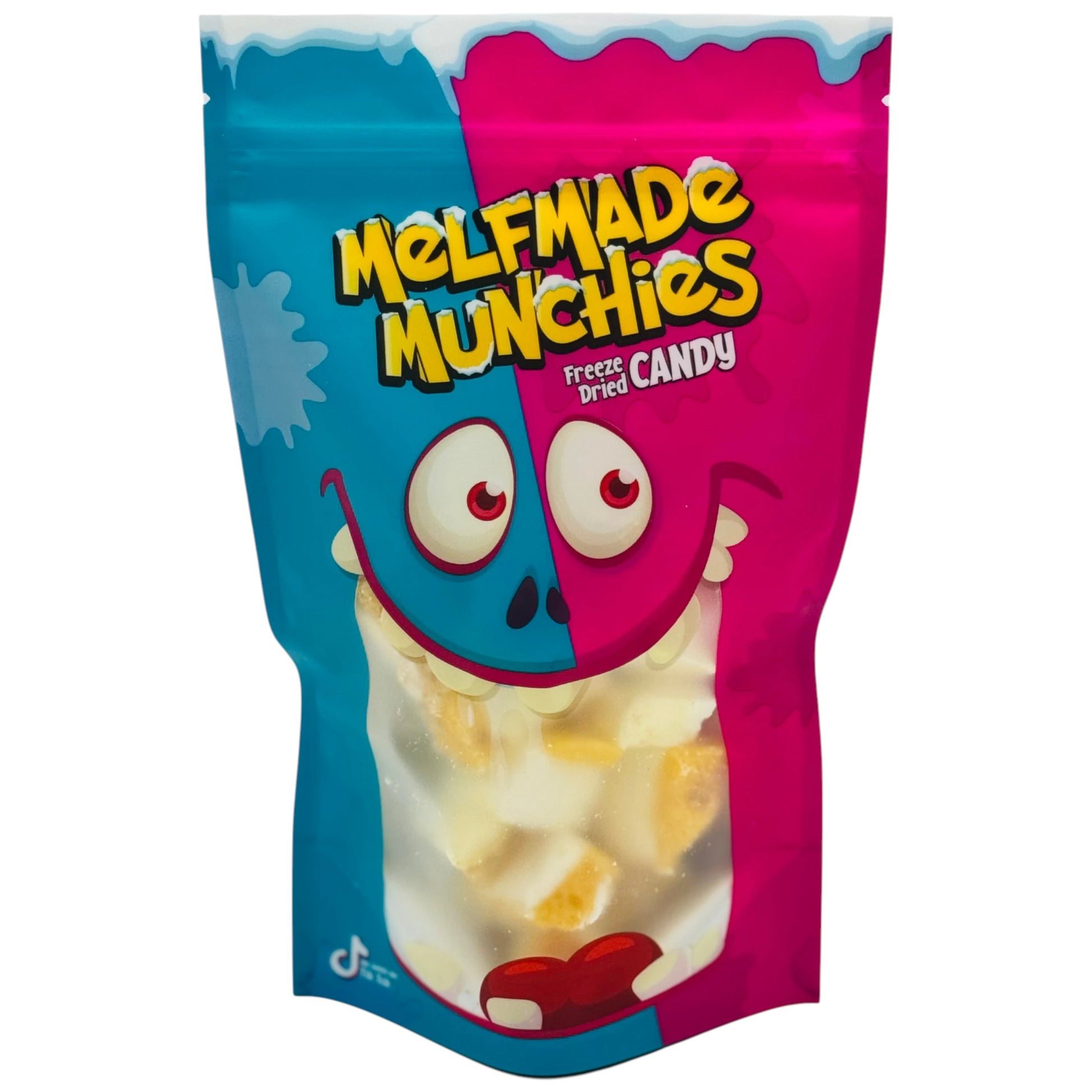 Mandarin Sunburst Slice – Tüte mit gefriergetrockneten Süßigkeiten von Melfmade Munchies aus Hamburg
