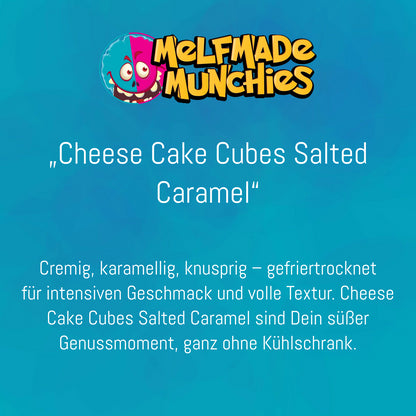 Cheese Cake Cubes Salted Caramel