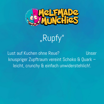 Rupfy  – Produktbeschreibung Melfmade Munchies gefriergetrocknete Süßigkeit
