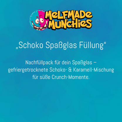 Schoko Spaßglas Füllung