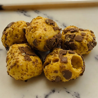 Toffie Puffies – gefriergetrocknete Süßigkeit von Melfmade Munchies aus Hamburg
